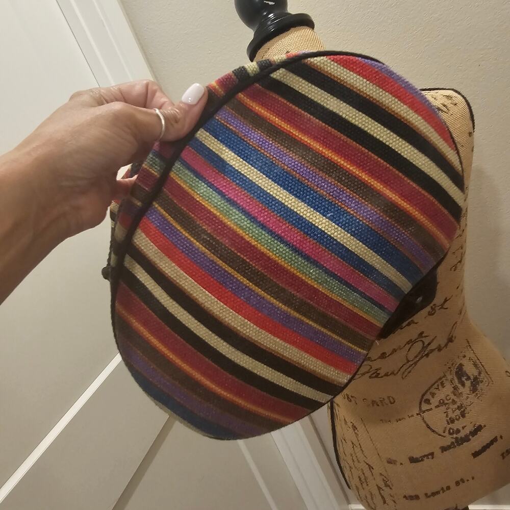 Unlisted Striped Boho Backpack - Picture 2 of 3